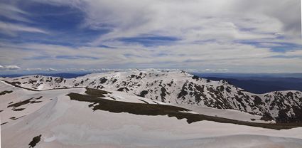 Mt Lee, Alice Rawson Ridge and Mt Townsend - Kosciuszko NP - NSW T (PBH4 00 10486)